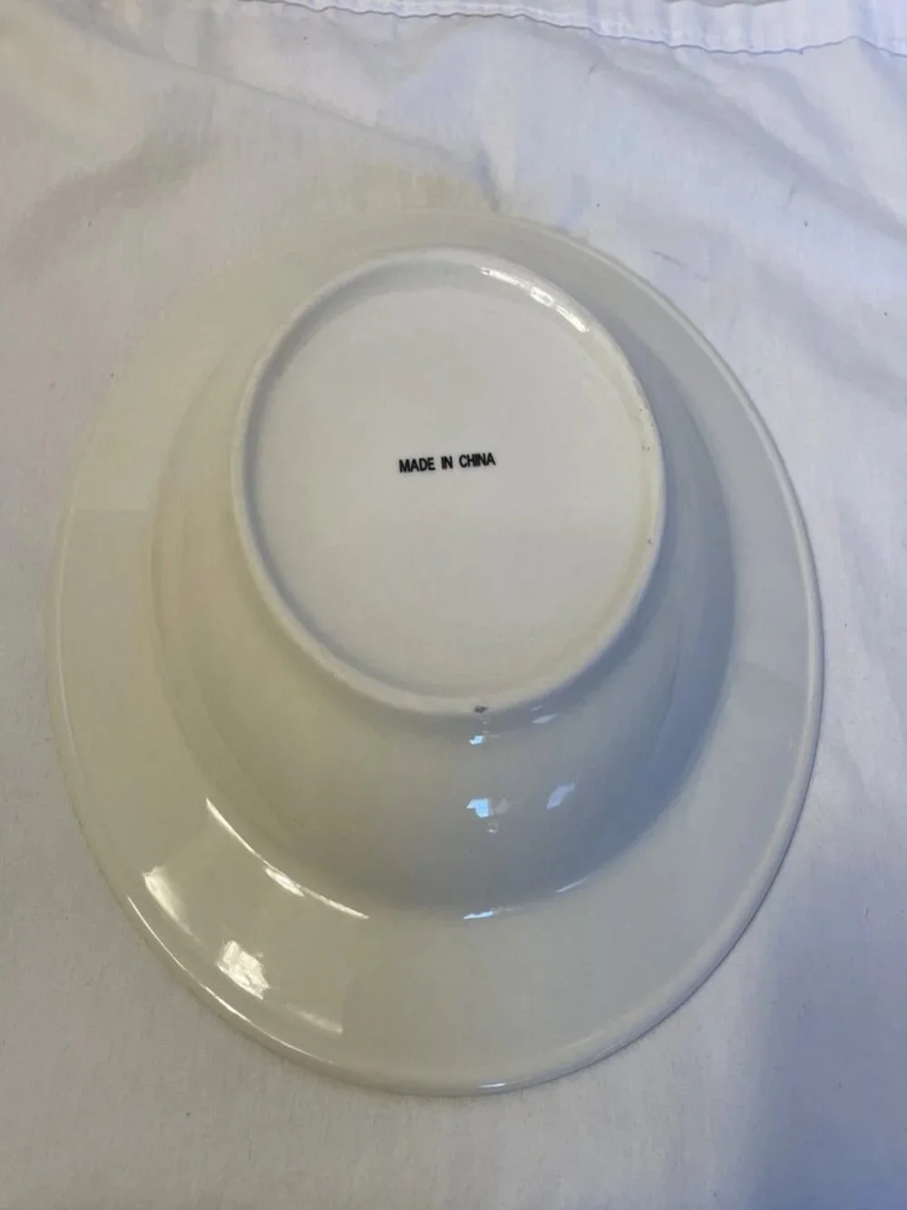 Spotted Cow Print Rim Soup Pasta Bowls 8.5